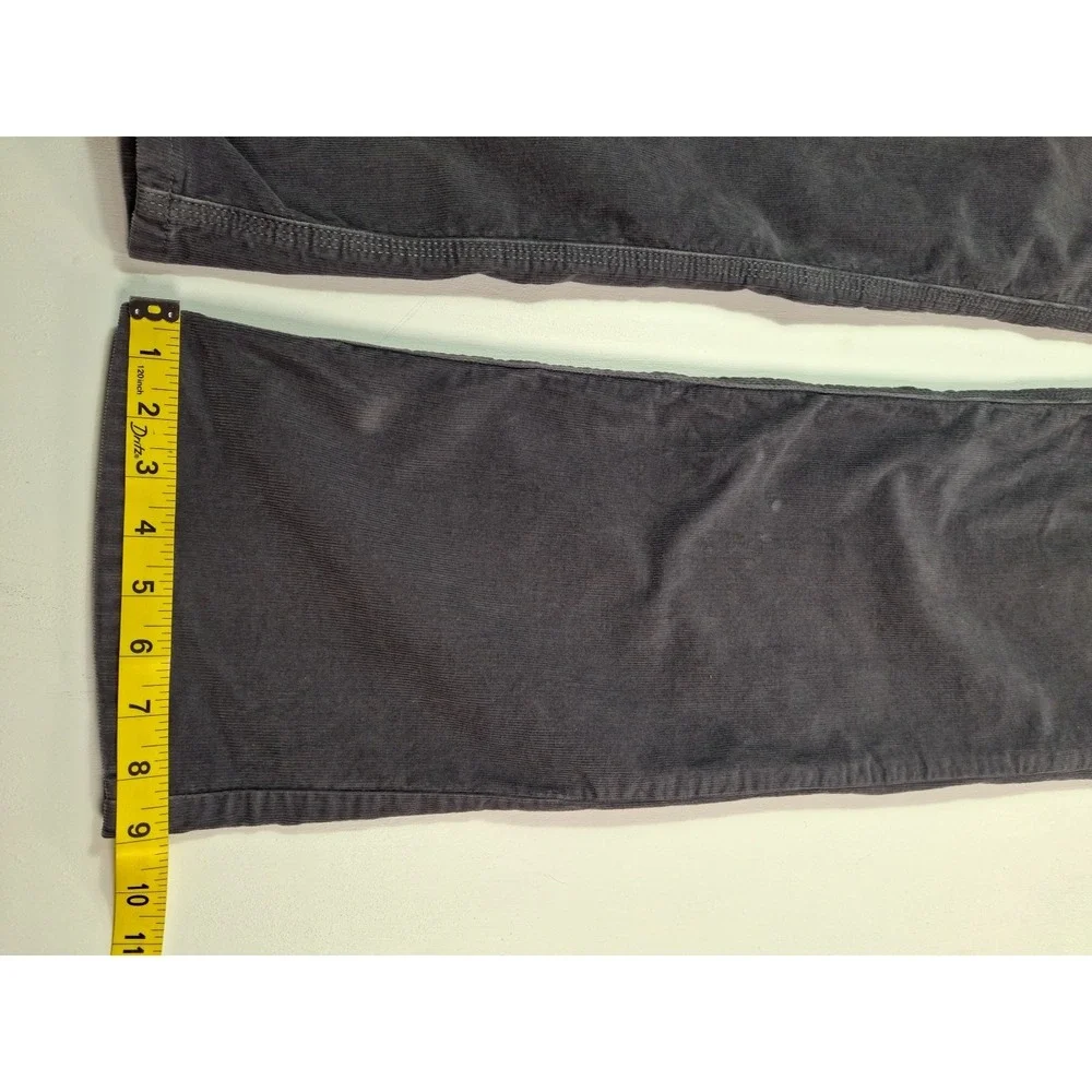 Mountain Khakis Canyon Cord Pants Classic Fit Gray Corduroy 33x34 5-Pocket